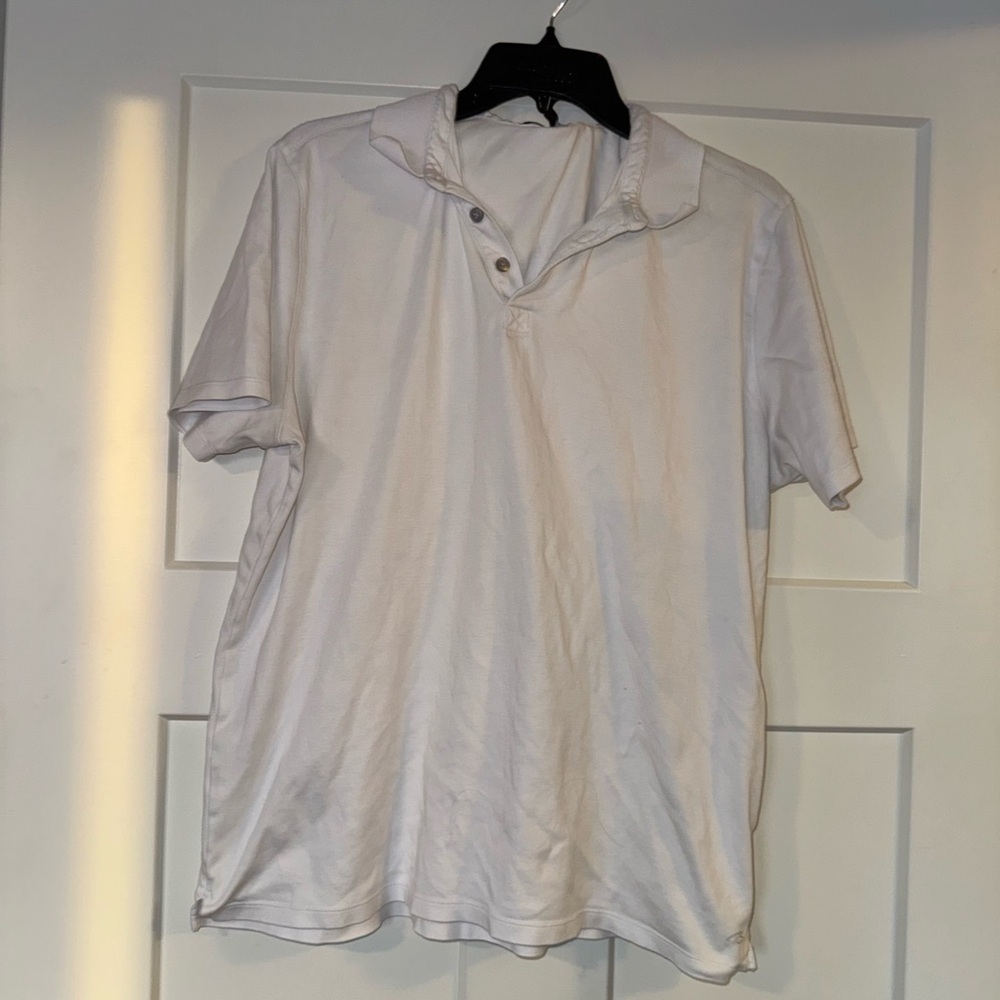 Robert Barakett XL White Polo